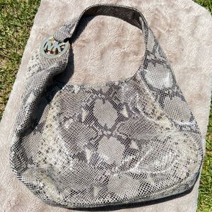 Michael Kors snake skin purse